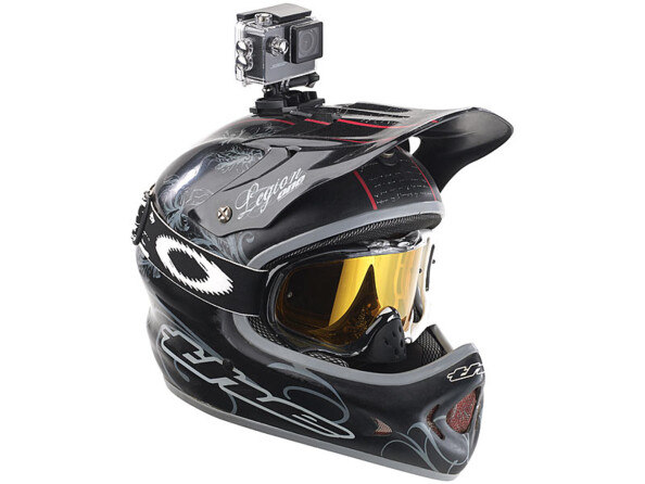 Caméra sport HD avec boîtier étanche et fonction webcam Somikon DV-1212