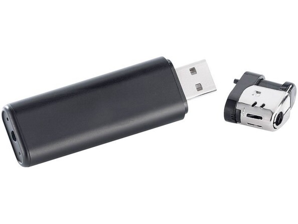 Caméra vidéo HD ''MC-1280'' design briquet, avec port MicroSD