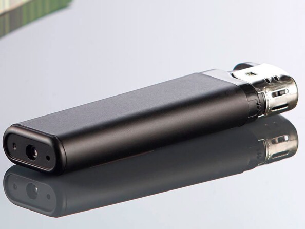 Caméra vidéo HD ''MC-1280'' design briquet, avec port MicroSD