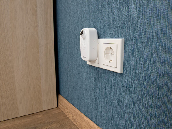 Mini caméra de surveillance IPC-250.fhd mise en situation.