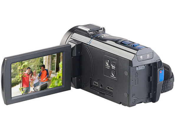 Caméscope connecté UHD 4K avec écran tactile 3" DV-880.uhd