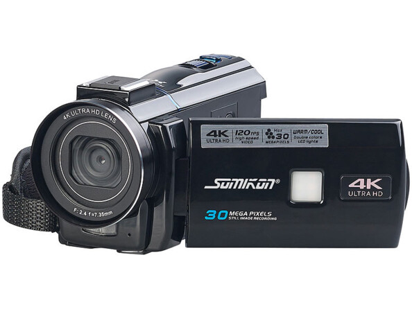 Caméscope connecté UHD 4K avec écran tactile 3" DV-880.uhd