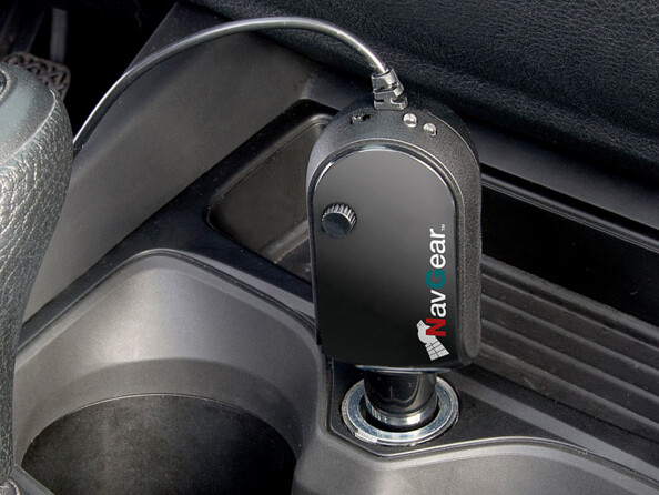 Capteur de chocs et chargeur pour caméra de bord NavGear