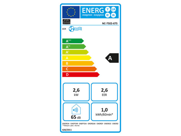 Climatiseur mobile monobloc 9000 BTU/h ACS-90 avec accessoires