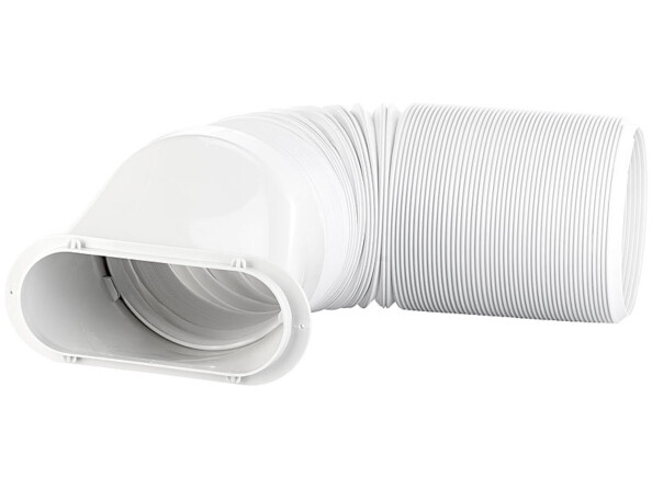 Climatiseur mobile monobloc et déshumidificateur 5000 BTU/h 2050 W. Tuyau d'évacuation flexible