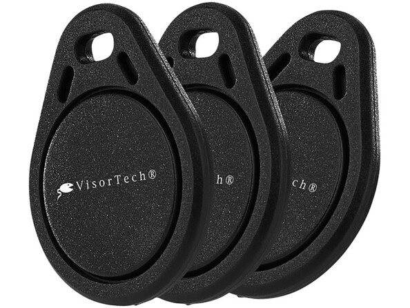 Cylindre de porte électronique Basic VisorTech. Transpondeurs.