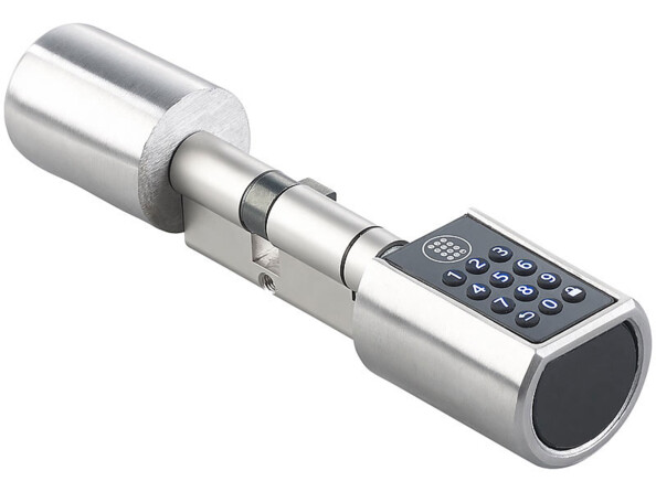 serrure securisée sans clé avec code pin ou ouverture bluetooth.