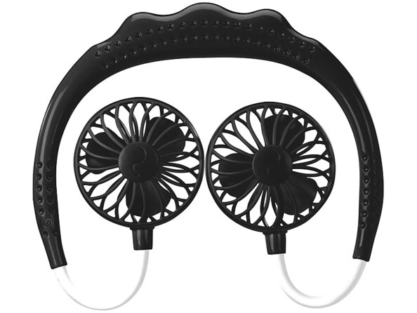 Double ventilateur à porter autour du cou VT-105. Ventilateur à suspendre pour garder vos mains libres