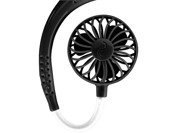 Double ventilateur à porter autour du cou VT-105. Utilisation simple par touche