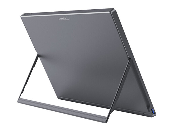 Écran nomade Full HD 15,6" Auvisio vu de dos.