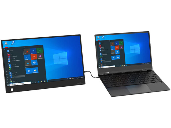 Écran nomade ultrafin Full HD 14,1" avec haut-parleur stéréo