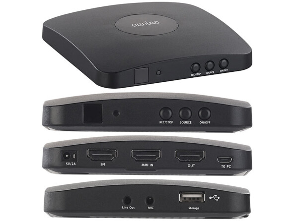 Enregistreur vidéo Full HD HDMI/USB