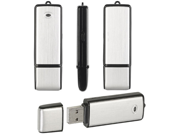 Enregistreur vocal & clé USB 8 Go avec fonction VOX REC-200 V2