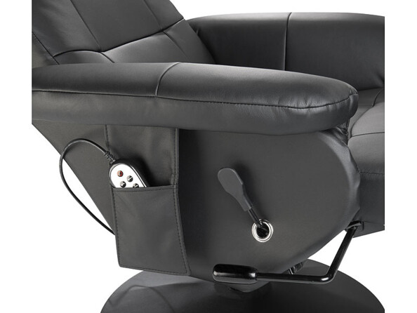 Fauteuil de massage chauffant Simple d'utilisation grâce à la télécommande filaire