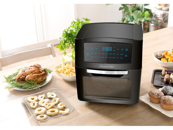 Friteuse à air chaud HF-400 sur une table