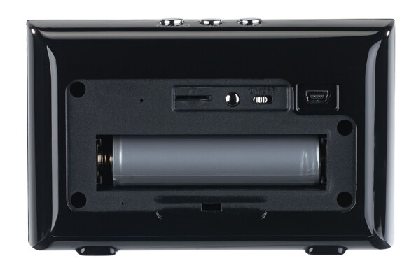 Horloge de table LED avec caméra Full HD intégrée