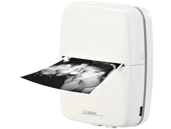 Mini imprimante thermique TD-100.app ilmpression ubiquement en noir et blanc