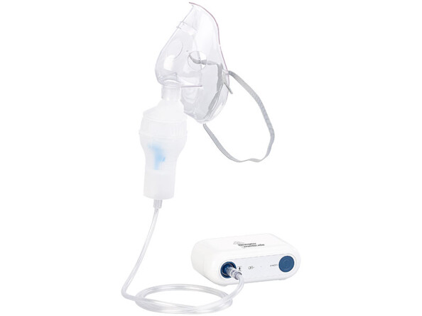 Inhalateur sans fil Newgen Medicals avec masques pour respirer.