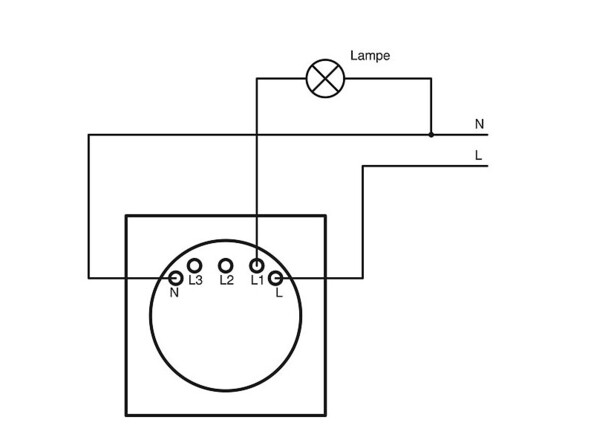 2 interrupteurs tactiles connectés avec fonction variateur LHC