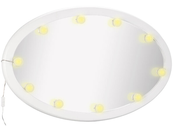 Lampes pour miroir "Hollywood" à intensité variable