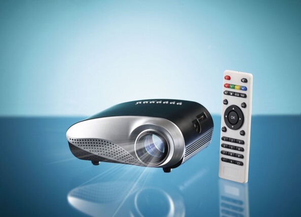 Mini projecteur vidéo à LED ''LB-3500.mini'' 60 lumens