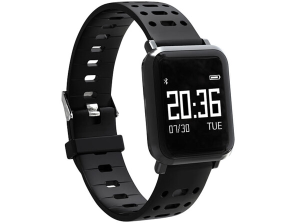 Montre connectée fitness avec cardiofréquencemètre et tensiomètre SW-250.hr