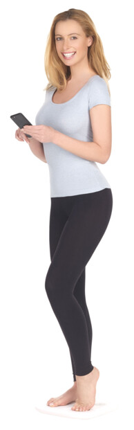 Pèse-personne impédancemètre connecté - 8 indicateurs, jusqu'à 155 kg