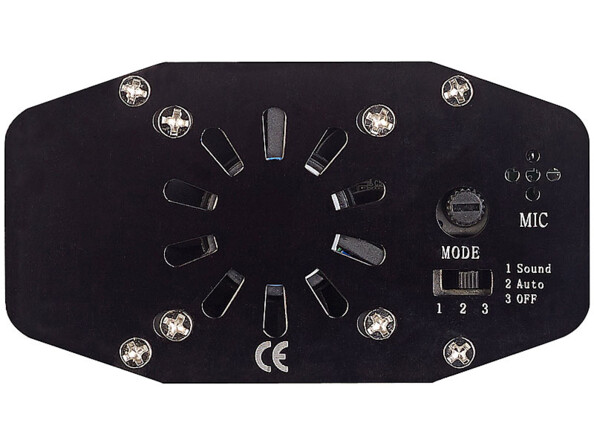 L'intérupteur situé à l'arrière du projecteur laser d'intérieur LP-150.