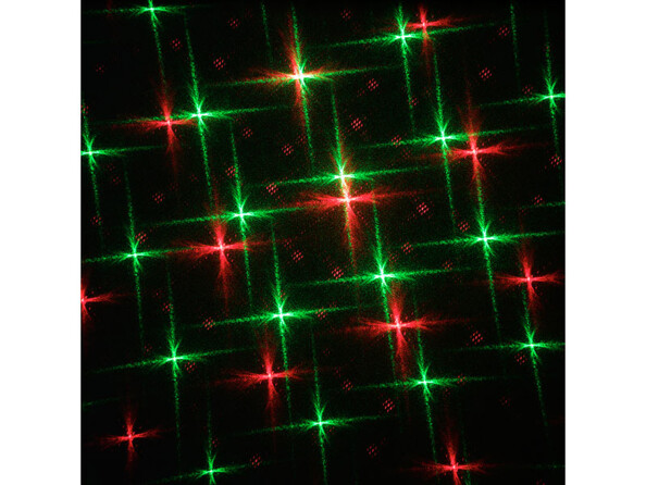 Faiseau laser rouge et verts projeté par le modèle LP-150 de Lunartec (6).