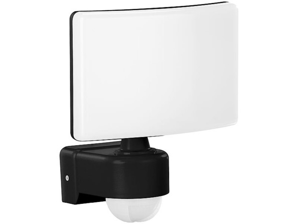 Détecteur de mouvement PIR, portée jusqu'à 10 m et projecteur 2200 lm