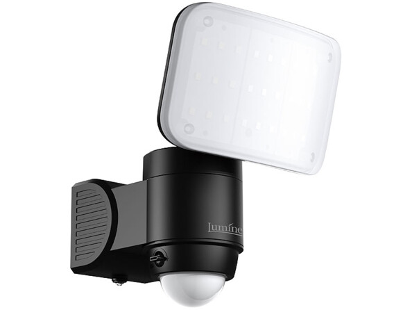 Projecteur à LED solaire avec Détecteur de mouvement et de lumière pour allumage automatique dans l'obscurité