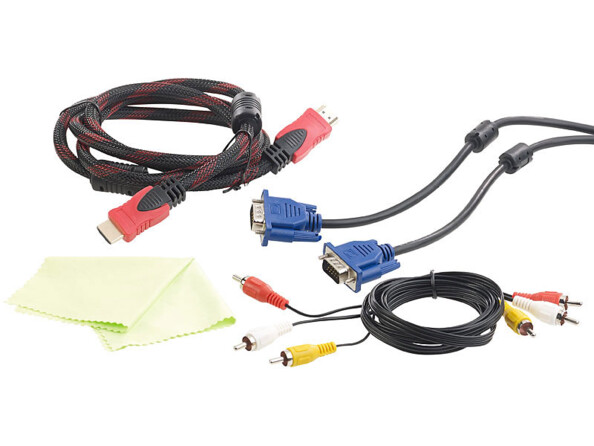 Projecteur vidéo LCD-LED HD 2400 lm avec lecteur média intégré LB-9200