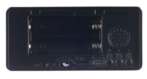 Réveil digital avec caméra Full HD infrarouge furtive