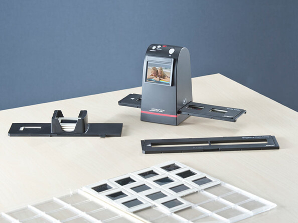 Scanner autonome pour diapositives et négatifs Somikon