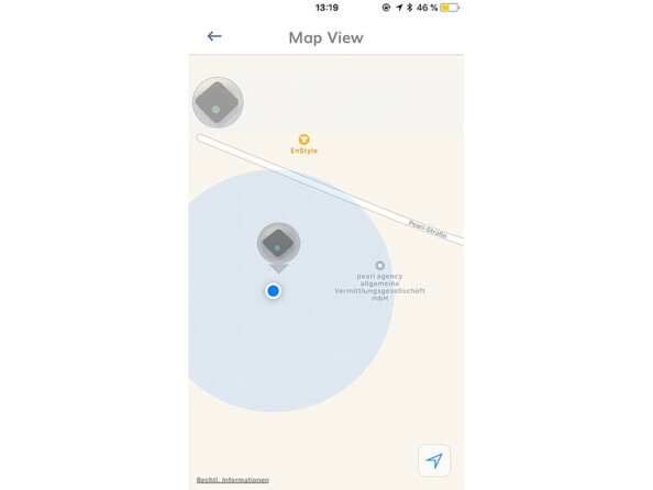 Ce boîtier est également une protection efficace contre le vol : si quelqu'un sort le traceur de la zone de portée bluetooth, une alarme retentit sur votre appareil mobile