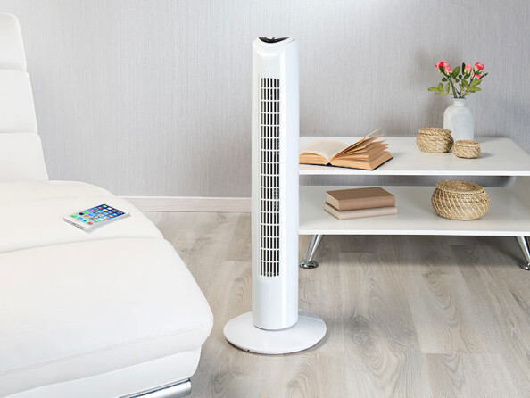 Ventilateur colonne connecté compatible avec commandes vocales VT-250.tu (Reconditionné)