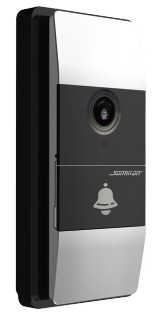 Visiophone sans fil 180° avec wifi et contrôle par application