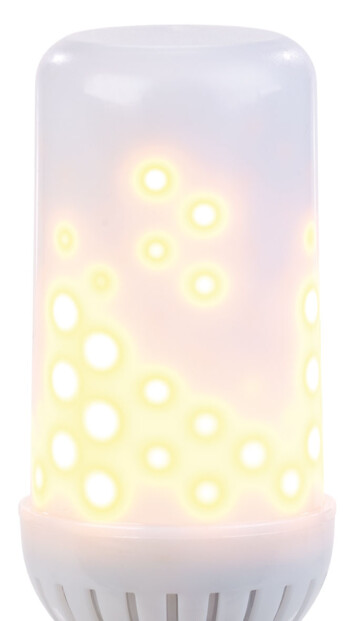 Ampoule LED effet flamme E27 / 2,59 W / 160 lm