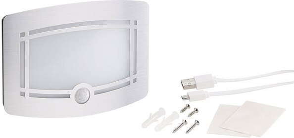 Applique LED sans fil à éclairage automatique WL-250 avec accessoires de montage