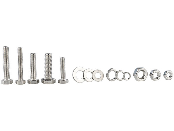 Pack d'écrous, de vis et de rondelles AGT.