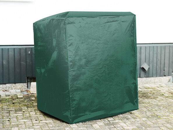 Bâche pour fauteuil de jardin fermée