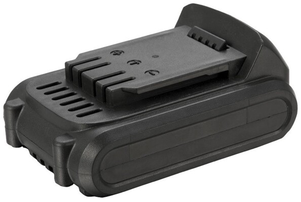 vue de dos de la batterie de la viseuse à choc sans fil