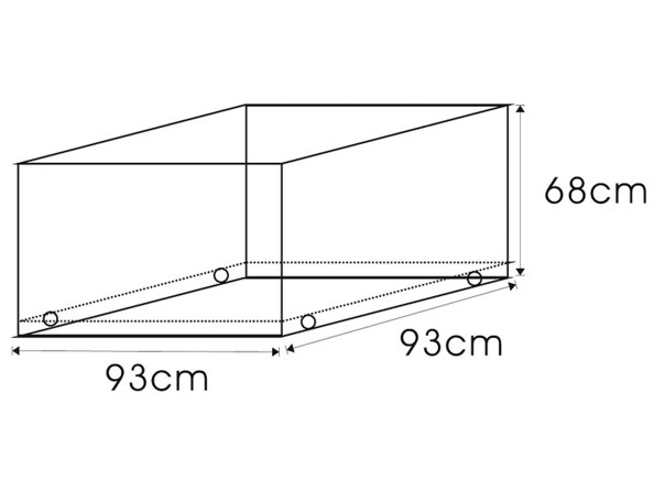 Housse de protection pour fauteuil de jardin