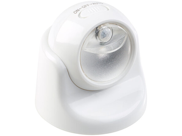 Lampe d'extérieur à LED 0,3 W / 30 lm avec capteur de mouvement et d'obscurité