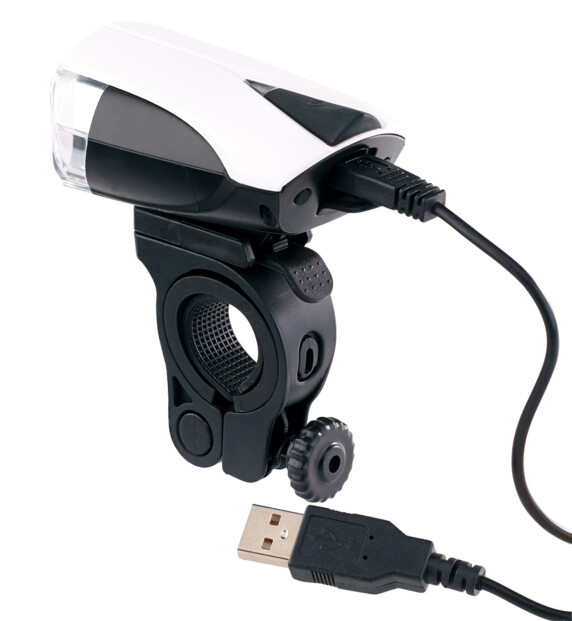 Lampe de sécurité à LED avec batterie intégrée FL-211 - Avec feu arrière 150mAh