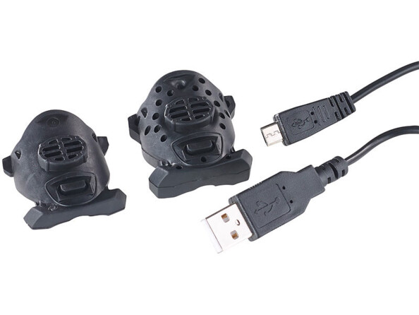 feu de route arrière pour vélo avec chargeur micro usb