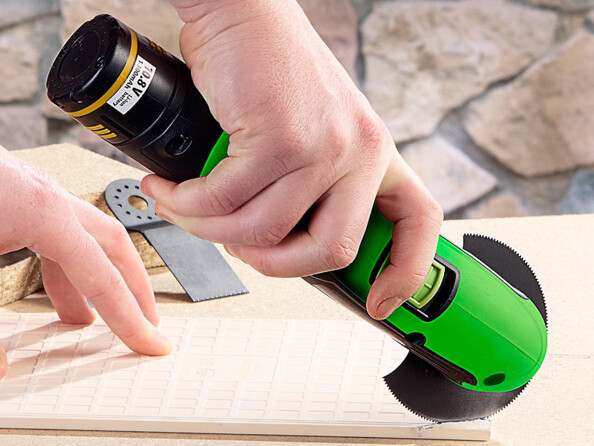 Outil multifonction 10.8 V AGT et 37 accessoires