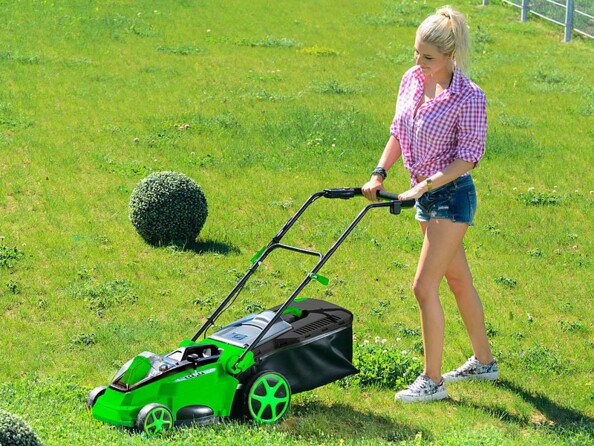 Pack complet tondeuse à gazon électrique ''AW-36.rm''