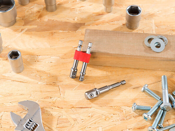 Pack de 3 adaptateurs 6 pans vers 4 pans