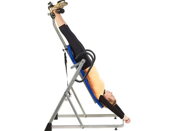 Planche d'inversion ergonomique avec sangle de sécurité